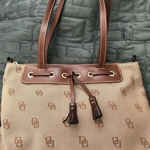 Dooney and Bourke large brown purse
